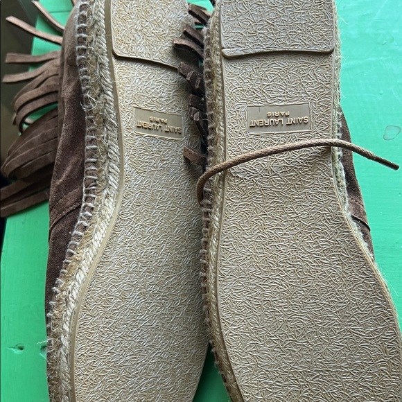 Saint Laurent Suede Moccasins sz 38 - Picture 2 of 5